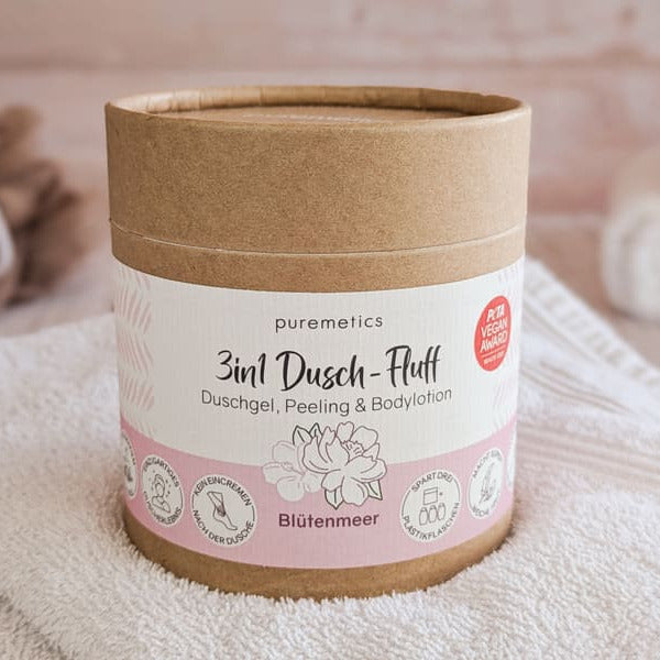 3in1 Dusch-Fluff „Blütenmeer“ 250 g