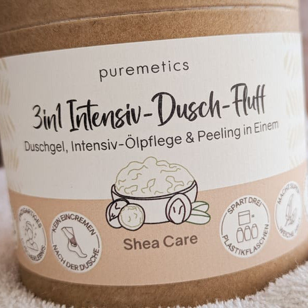 3in1 Intentiv Dusch Fluff „Shea Care“ 250 g