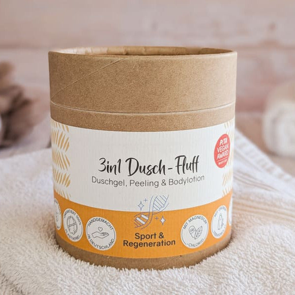 3in1 Dusch-Fluff „Sport & Regeneration“ 250 g