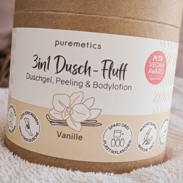 3in1 Dusch-Fluff „Vanille“ 250 g