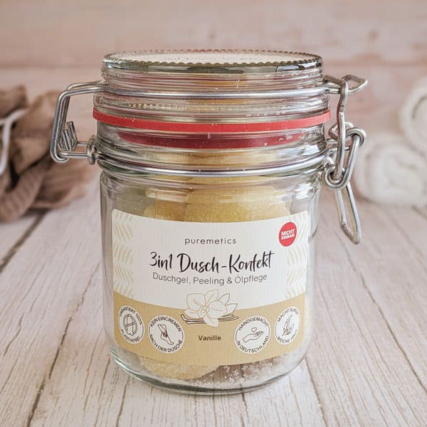 3in1 Dusch-Konfekt „Vanille“ 200 g