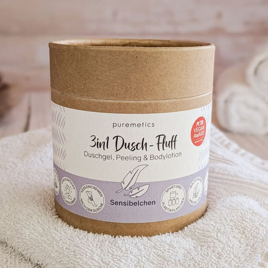 3in1 Dusch-Fluff „Sensibelchen“ 250 g