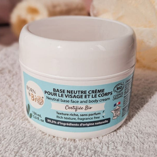 Born to Bio® Gesichts- und Körpercreme Neutrale Basis 150 ml