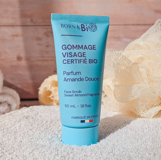 Born to Bio® Gesichtspeeling Süßmandelduft 50 ml