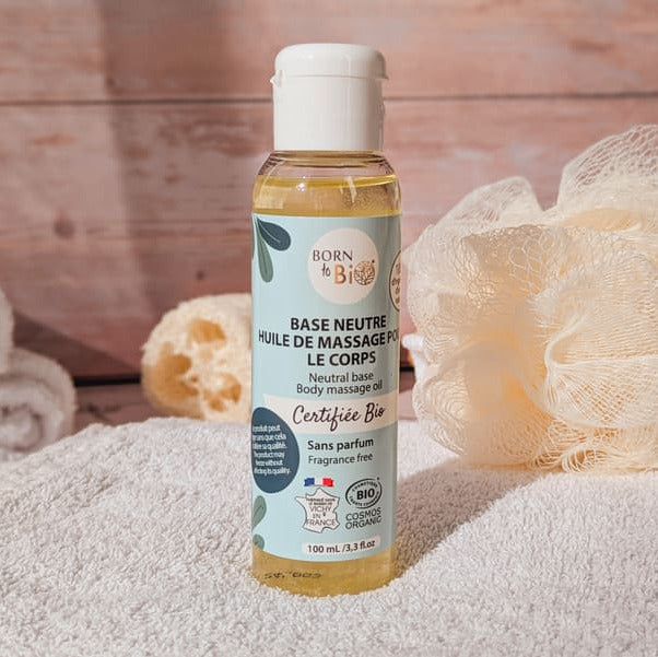 Born to Bio® Bio Massageöl neutral 100 ml