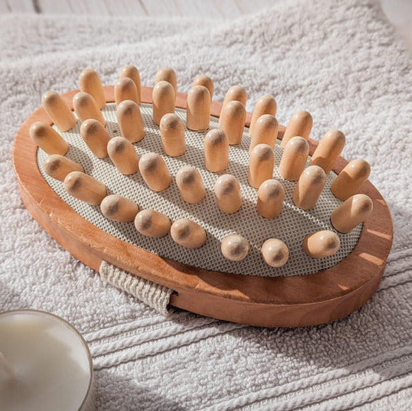 Massagebürste mit Noppen