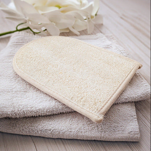 Luffa Massage Handschuh