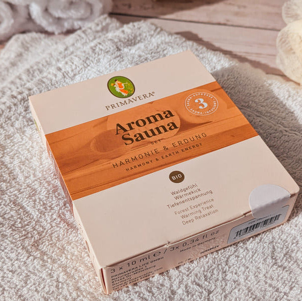 Aroma Sauna Set Kraft & Ruhe 3x10 ml