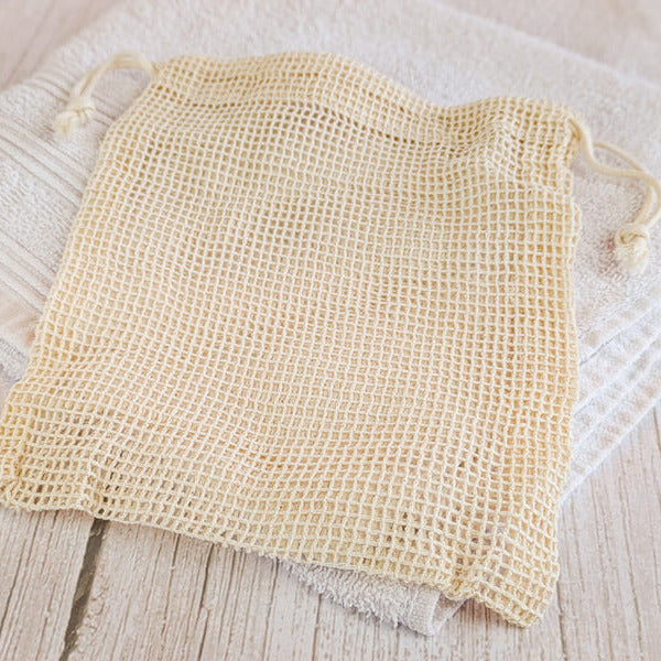 Seifensäckchen aus Baumwolle 15 x 18 cm
